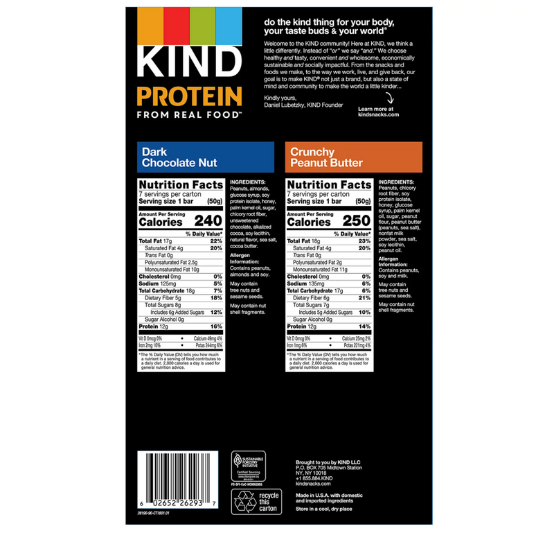 KIND Protein Bar Variety Pack (14 ct)