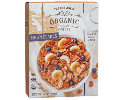 Trader Joe's Organic Bran Flakes Cereal