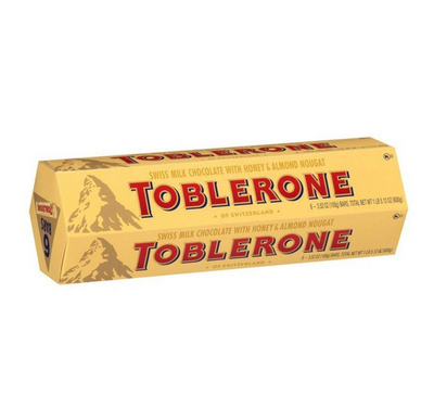 Toblerone Swiss Milk Chocolate Bar (3.52 oz  6-count)