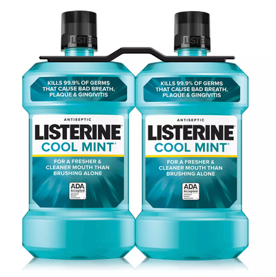 Listerine CoolMint Antiseptic (1.5L 2 pk)