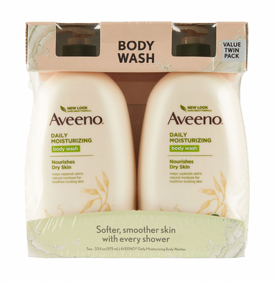 Aveeno Daily Moisturizing Body Wash (33 fl. oz 2 pk)