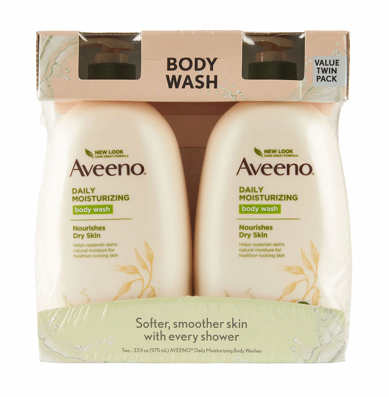 Aveeno Daily Moisturizing Body Wash (33 fl. oz 2 pk)