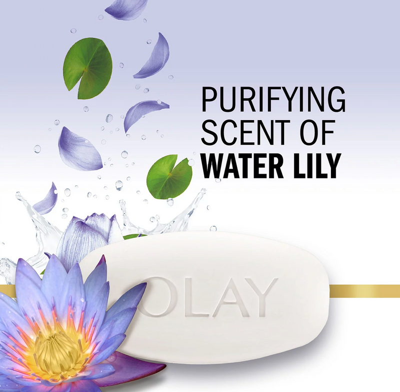 Olay Ultra Fresh Cleansing Bar Soap, Water Lily (4 oz 16 ct)