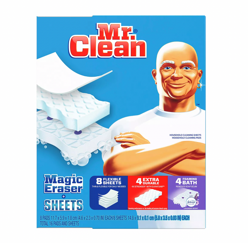 Mr. Clean Magic Eraser Sponges + Sheets Variety Pack (16 ct.)