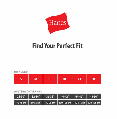 Hanes Men's Value Pack White Briefs (6 Pack)