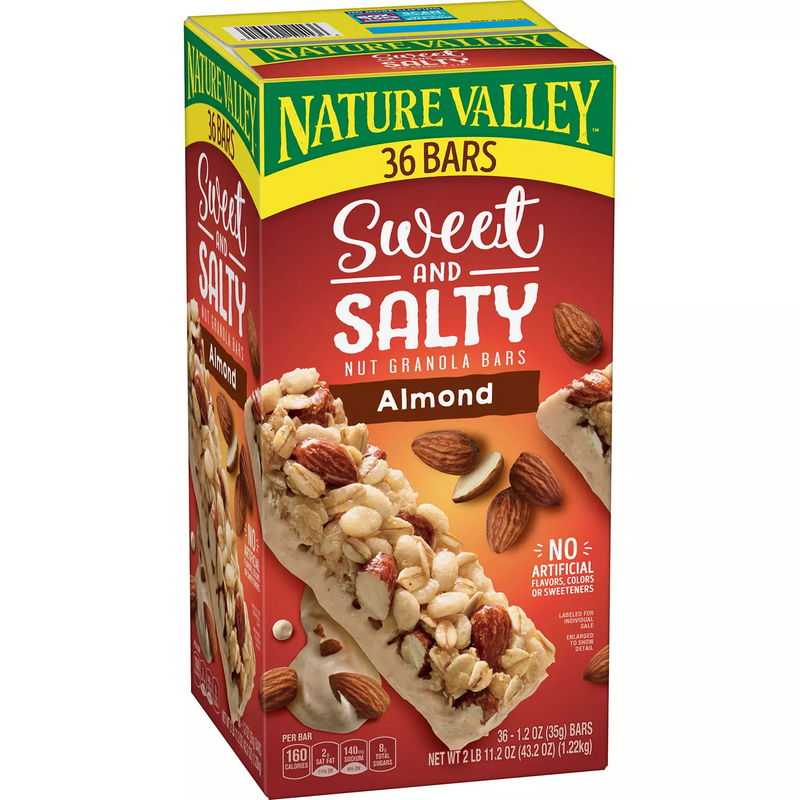 Nature Valley Sweet and Salty Nut Almond Granola Bars (36 ct)
