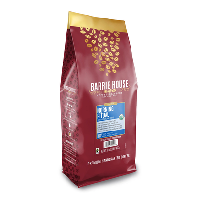 Barrie House Fair Trade Organic Whole Bean Coffee Morning Ritual (32 oz)