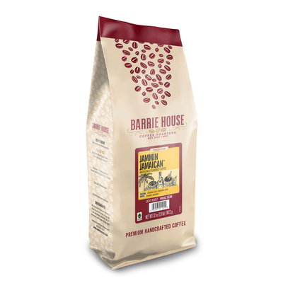 Barrie House Fair Trade Organic Whole Bean Coffee Jammin Jamaican (32 oz)