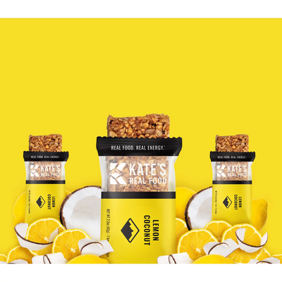 KATE'S REAL FOOD Energy Bar Lemon Coconut (10 pk)