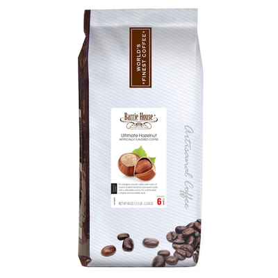 Barrie House Whole Bean Coffee Ultimate Hazelnut (40 oz)