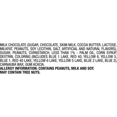 M&M'S Peanut Milk Chocolate Candy Bulk Jar (62 oz)