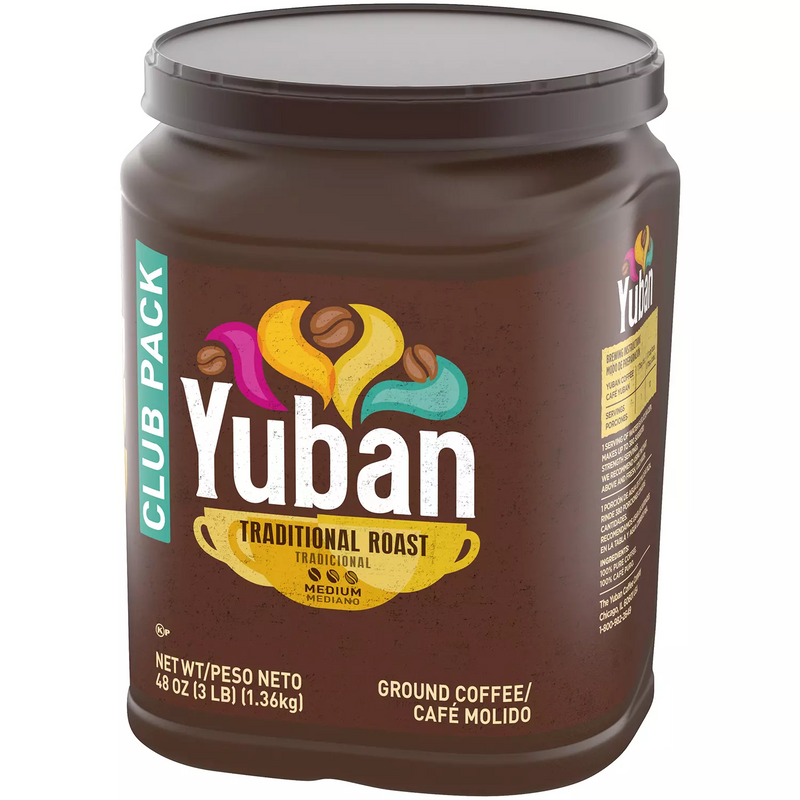 Yuban Ground Coffee, Traditional Roast (48 oz)