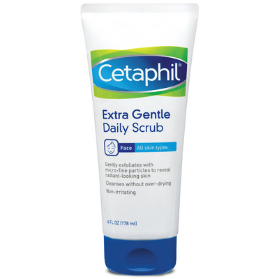 Cetaphil Extra Gentle Daily Scrub For Sensitive and All Skin Types (6 oz 3 pk)