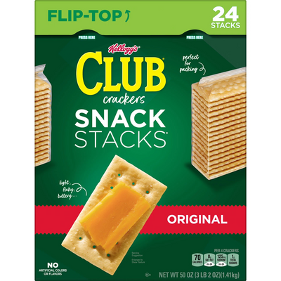 Kellogg's Club Crackers Snack Stacks (2.08 oz 24 pk)