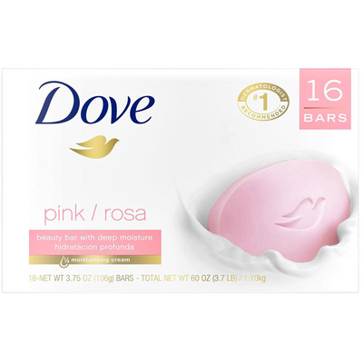 Dove Pink Bar (3.75 oz 16 ct)