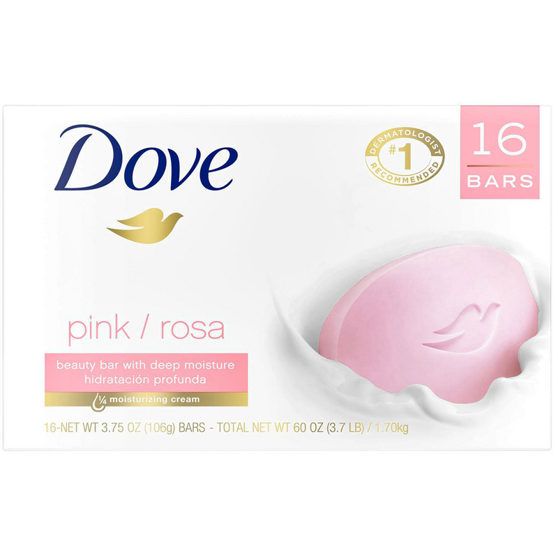 Dove Pink Bar (3.75 oz 16 ct)
