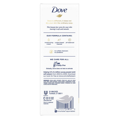 Dove Beauty Bar, White (3.75 oz 16 ct)