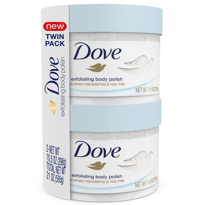 Dove Exfoliating Body Polish (10.5 oz 2 pk)