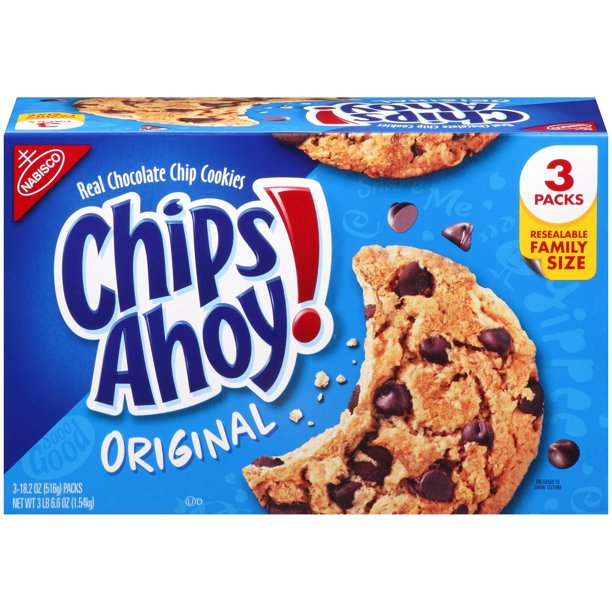 Nabisco Chips Ahoy Original Cookies (3pk)