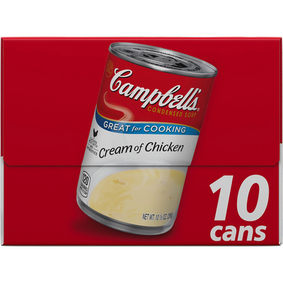 Campbell's Condensed Cream of Chicken Soup (10.5 oz 10 pk)