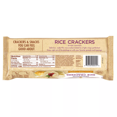 Crunchmaster Rice Crackers (3.5oz / 6pk)
