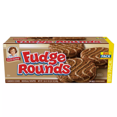 Little Debbie Fudge Rounds (2oz 12pk)
