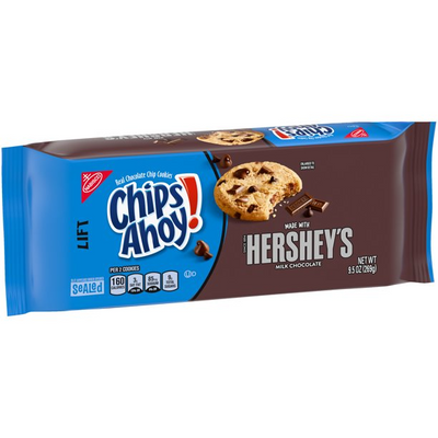 CHIPS AHOY! Cookies with Hershey's Milk Chocolate 9.5 oz
