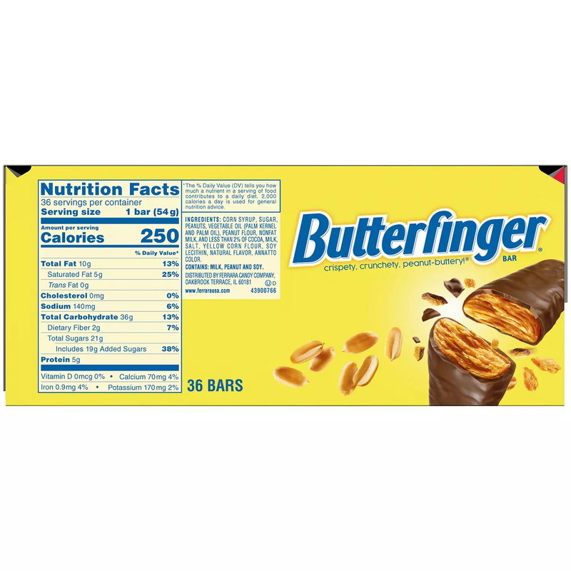 Butterfinger Candy Bar (36 pk)