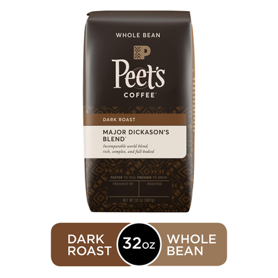 Peet's Coffee Major Dickason's Blend Deep Roast Whole Bean (32 oz)