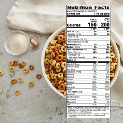 Multi-Grain Cheerios Gluten-Free Cereal (17.25 oz 2 pk)