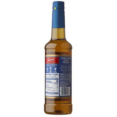 Torani Sugar-Free Classic Hazelnut Syrup (750 mL)