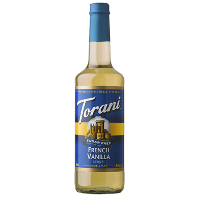 Torani Sugar-Free French Vanilla Syrup (750 mL)