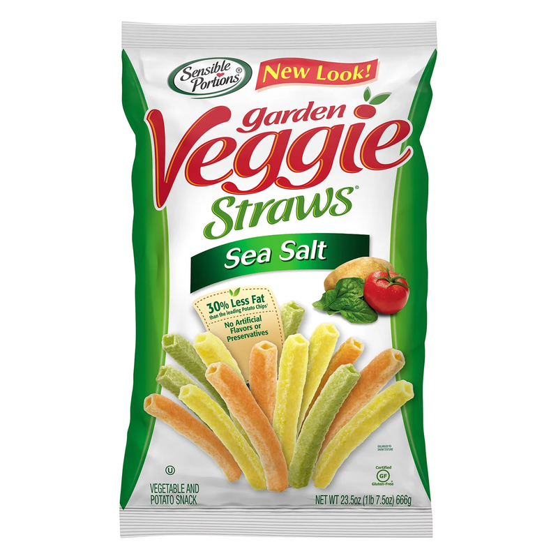 Sensible Portions Sea Salt Garden Veggie Straws (23.5 oz)