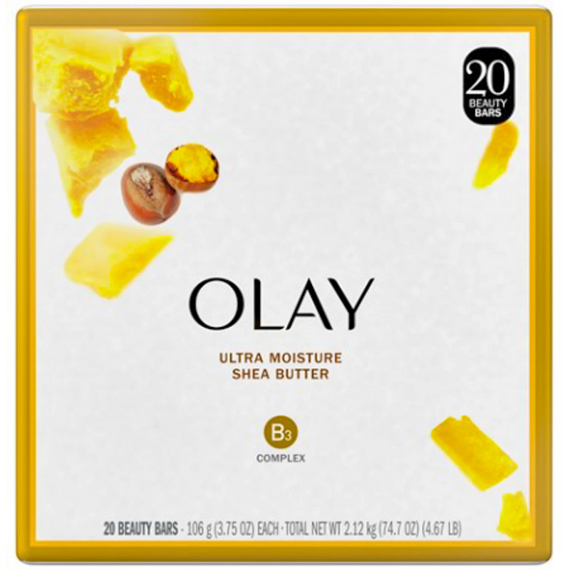 Olay Ultra Moisture Shea Butter Beauty Bar (3.75 oz 20 ct)