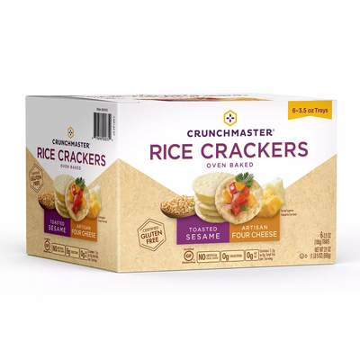 Crunchmaster Rice Crackers (3.5oz / 6pk)
