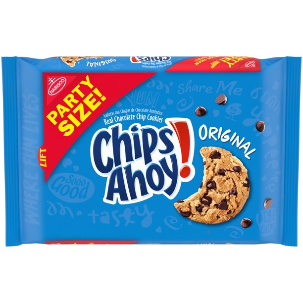 CHIPS AHOY! Original Chocolate Chip Cookies Party Size (25.3 oz)