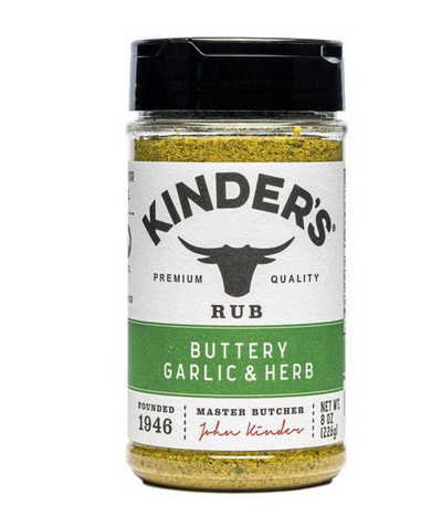 Kinder's Buttery Garlic and Herb Rub (8 oz)