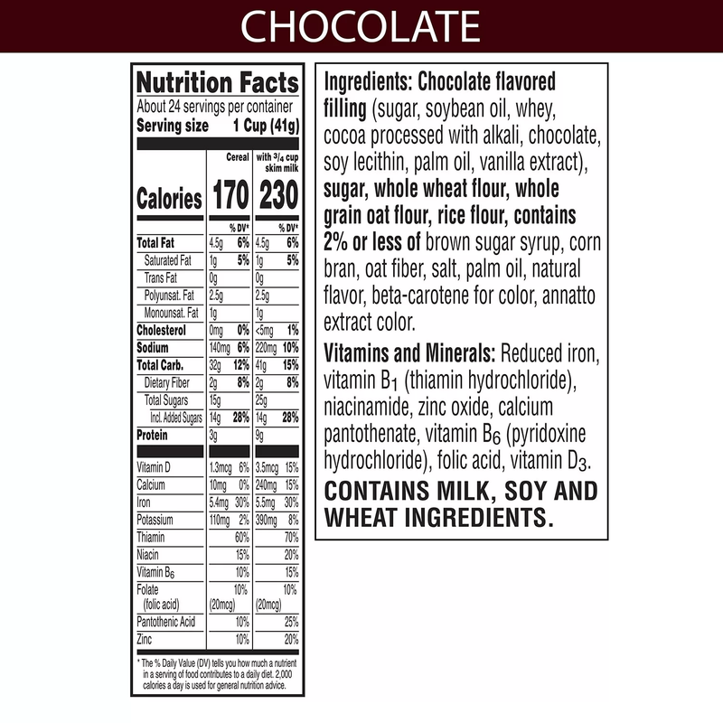 Krave Chocolate Breakfast Cereal (34.6 oz)