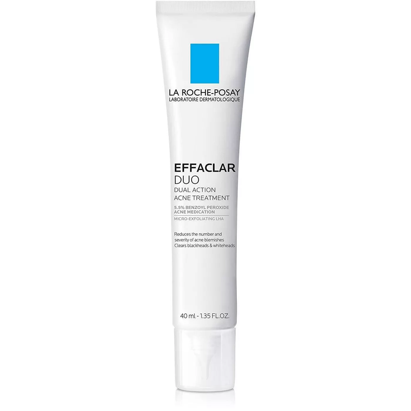 La Roche-Posay Effaclar Duo Dual Action Acne Treatment with Benzoyl Peroxide (1.35oz)