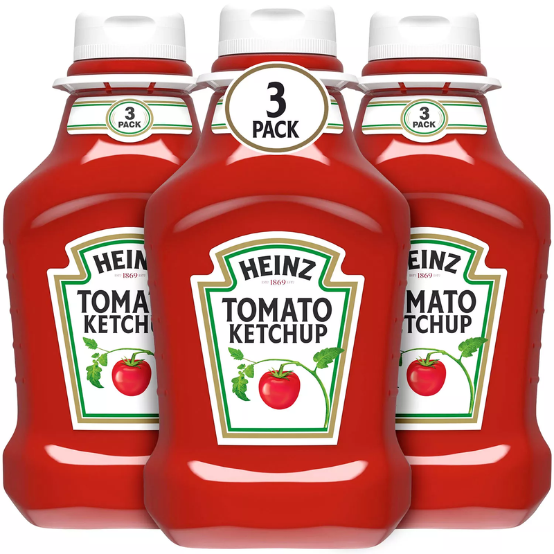 Heinz Tomato Ketchup (44 oz 3 pk)