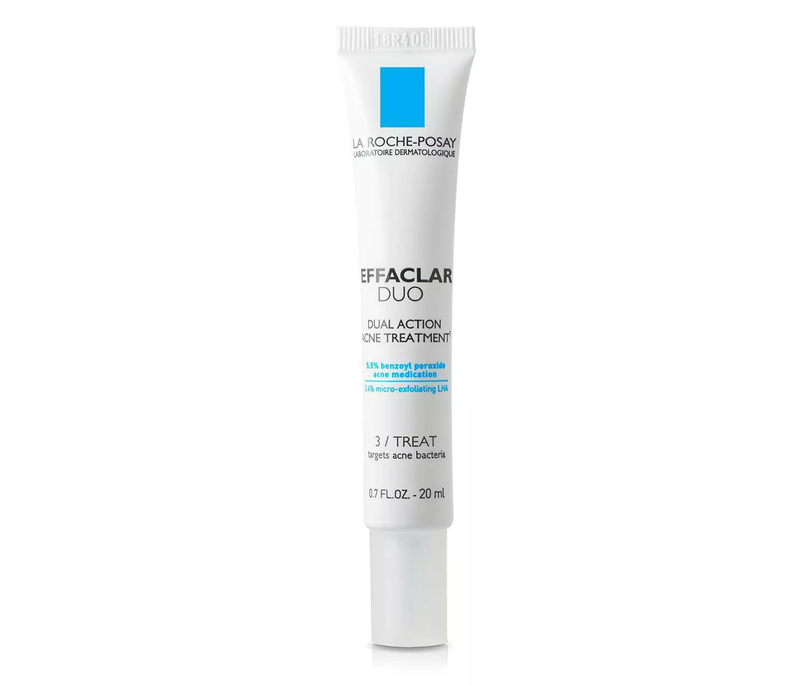 La Roche-Posay Effaclar Duo Dual Action Acne Treatment with Benzoyl Peroxide - 0.7 fl oz