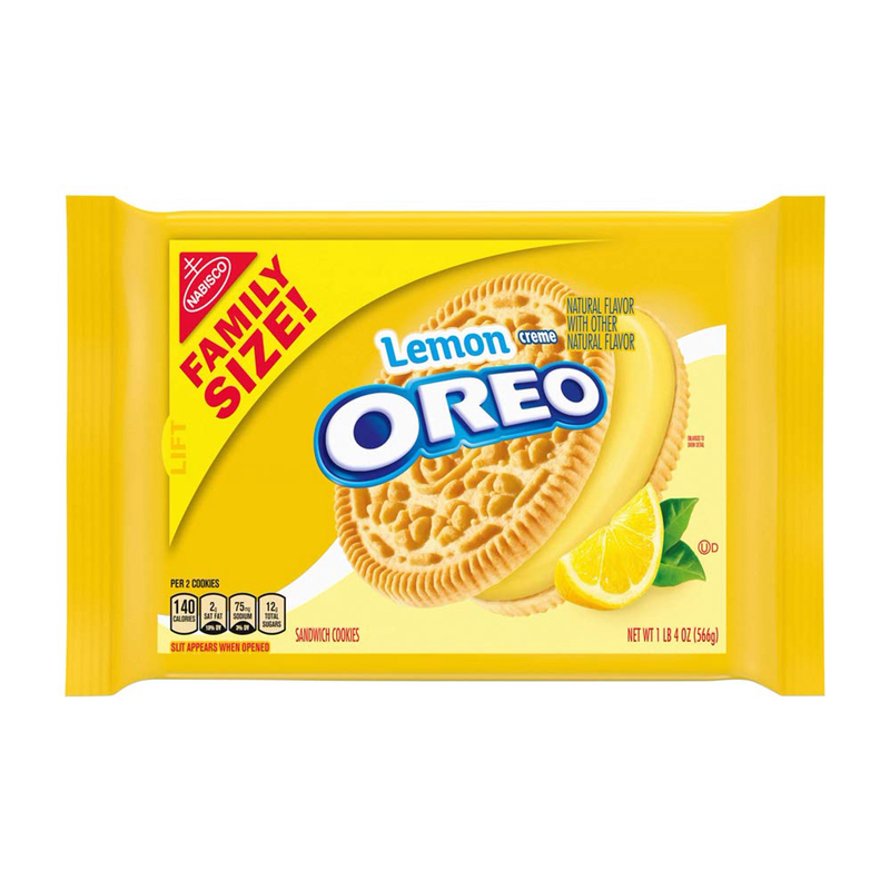 Oreo Lemon Creme Sandwich Cookies (20 oz)