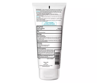 La Roche-Posay Effaclar Acne Face Cleanser, Medicated Gel Face Cleanser with Salicylic Acid for Acne Prone Skin - 6.76 fl oz