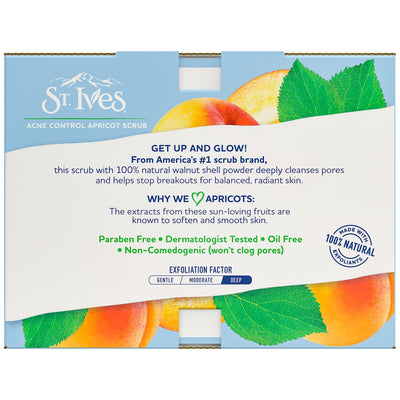 St. Ives Acne Control Apricot Scrub (6 oz 3 pk)