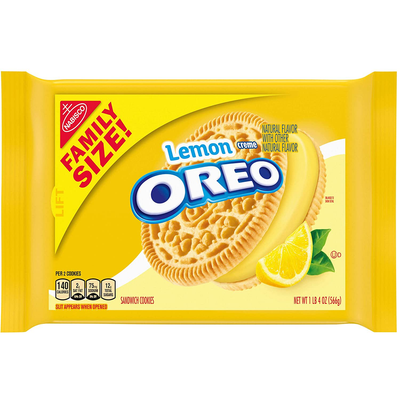 Oreo Lemon Creme Sandwich Cookies (20 oz)