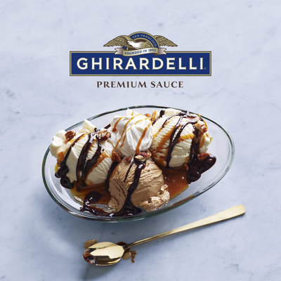 Ghirardelli Sea Salt Caramel Sauce Bottle (17 oz)