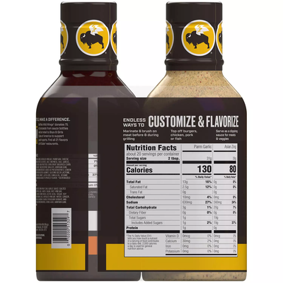 Buffalo Wild Wings Wing Sauce (20 oz 2 pk)