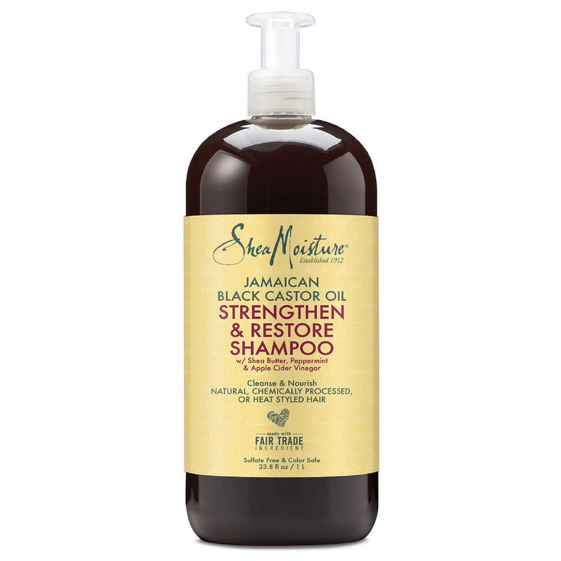 Shea Moisture Jamaican Black Castor Oil Strengthen & Restore Shampoo (33.8 fl oz)