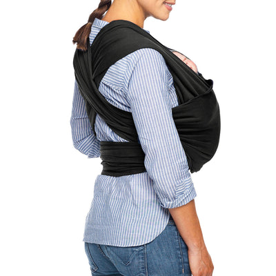 MOBY Wrap Baby Carrier, Evolution - Black