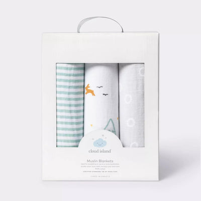 Muslin Swaddle Blankets Adventure - (Various Assortments)